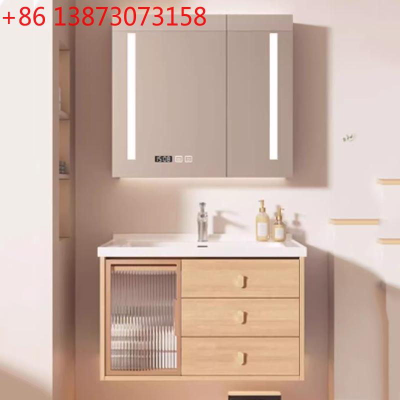 Home Bathroom Vanity Combo - 装飾品モダンなバスルームキャビネット木製紙製引き出し高級パーティションディスプレイ食器棚収納ガビネテホテル家具