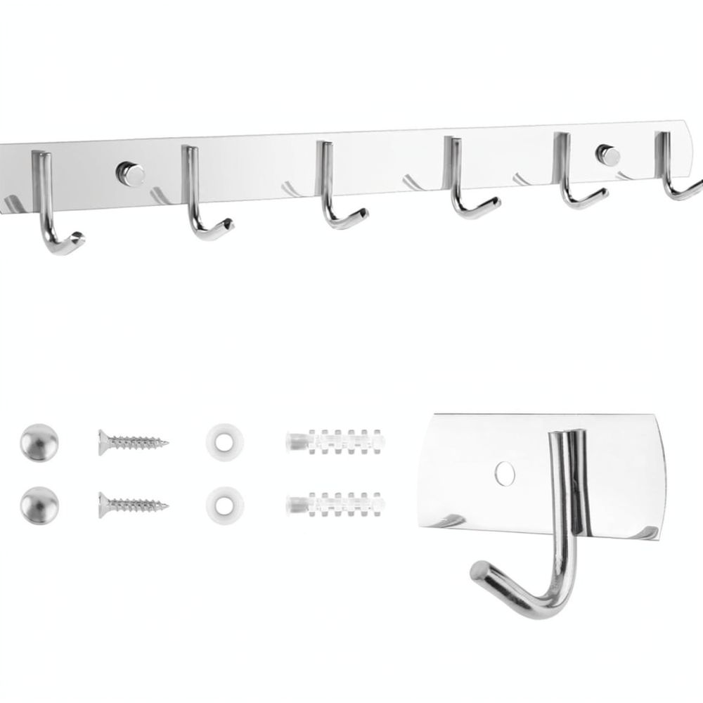 多用途に使えるステンレス製の壁掛けフック。家庭用、キッチン、 - Home Bathroom Organizer のレビューと価格