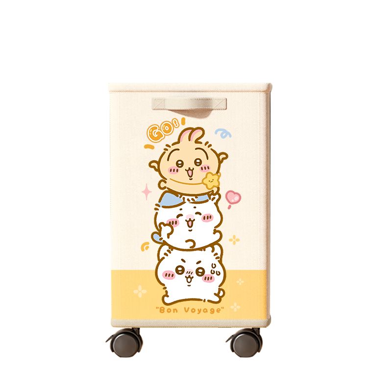 チイカワ、ハチワレ、ウサギのかわいい漫画柄ローリング収納カー - Home Edit Bathroom Storage のレビューと価格
