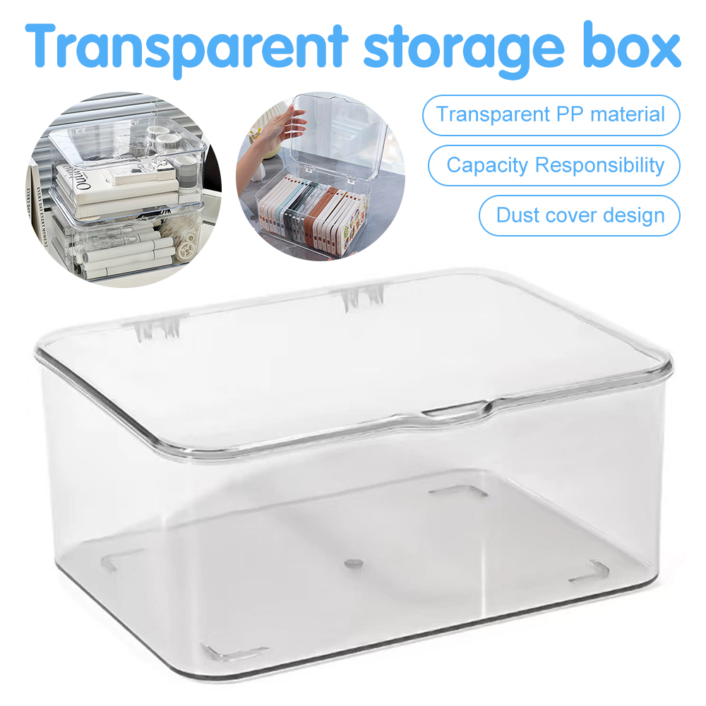 透明アクリル製スマホケースオーガナイザー（蓋付き）- 家庭や - Home Essentials Bathroom Storage のレビューと価格